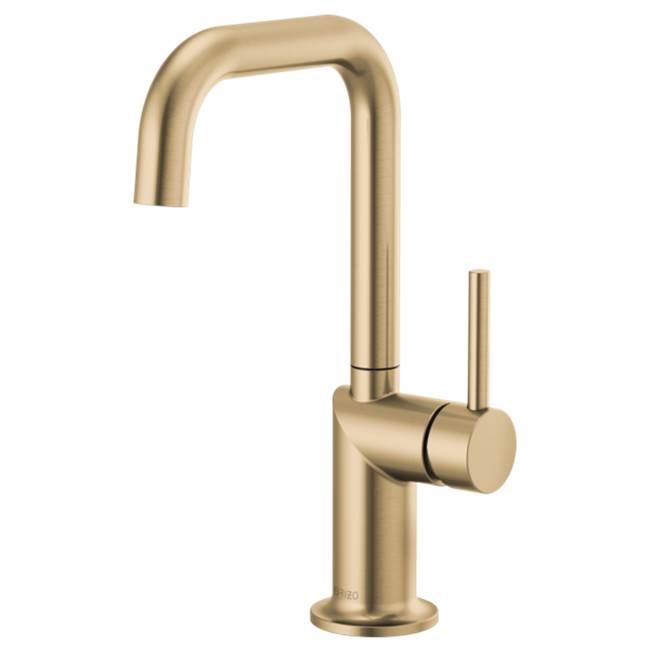 Brizo - Odin Bar Faucet with Square Spout - Less Handle - Luxe Gold