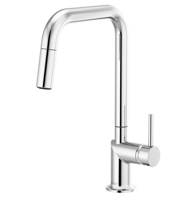 Brizo - Odin Pull-Down Faucet with Square Spout - Less Handle - Chrome