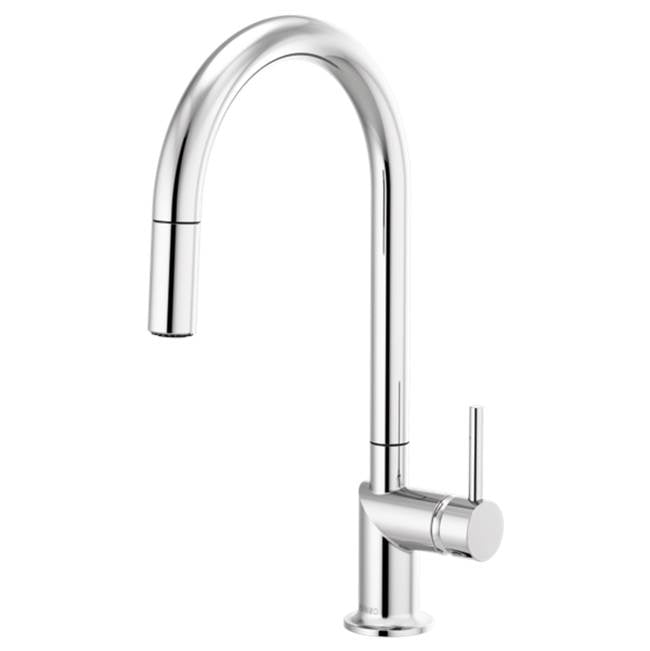 Brizo - Odin Pull-Down Faucet with Arc Spout - Less Handle - Chrome