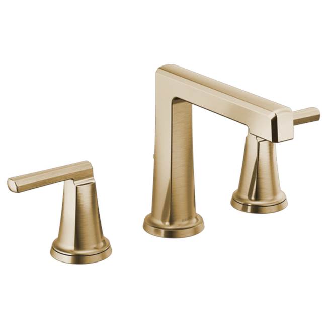 Brizo - LevoirE Widespread Lavatory Faucet with High Spout - Less Handles 1.2 GPM - Luxe Gold