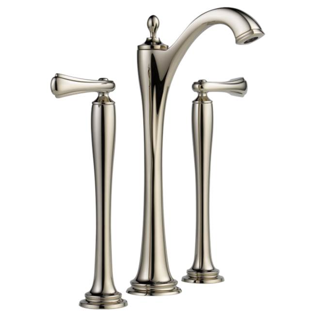 Brizo - Charlotte Metal Blade Handle Kit (Pair) - Vessel Lavatory - Polished Nickel