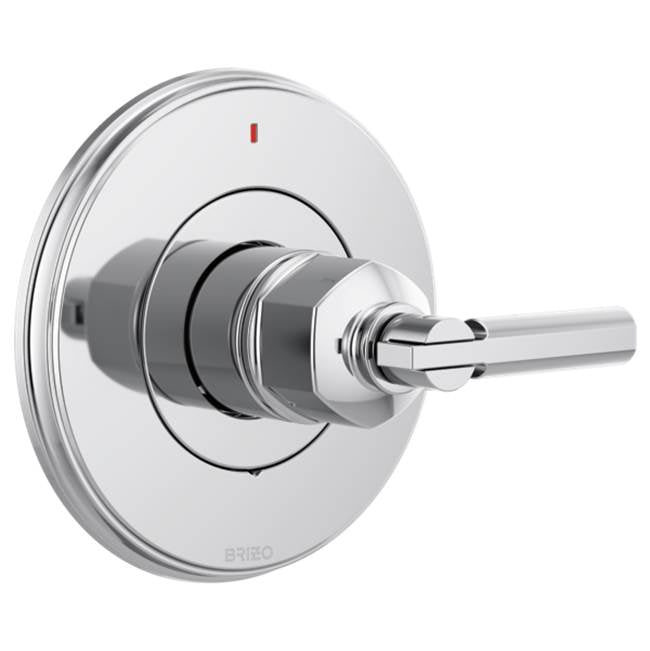 Brizo - Invari Pressure Balance Valve Only Trim - Less Handle - Chrome