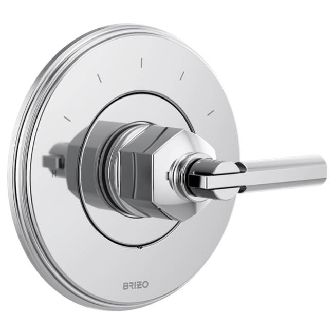 Brizo - Invari Sensori Thermostatic Valve Trim - Less Handle - Chrome