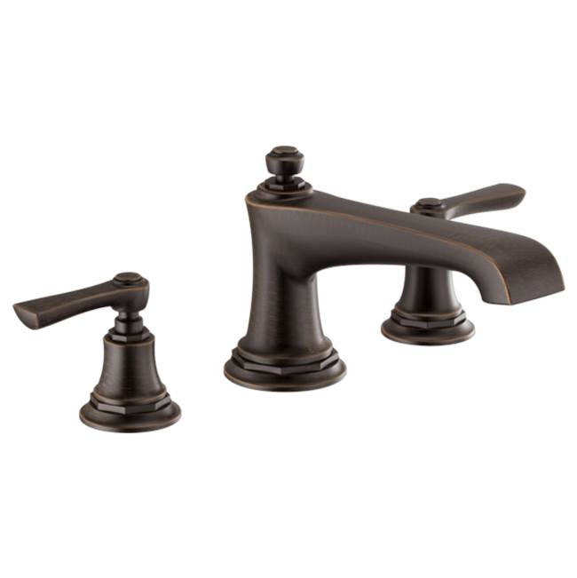 Brizo - Rook Roman Tub Faucet - Less Handles - Venetian Bronze