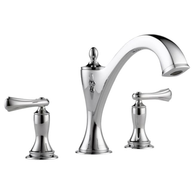 Brizo - Charlotte Roman Tub Faucet - Less Handles - Chrome