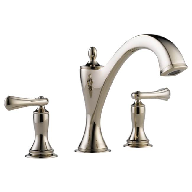 Brizo - Charlotte Roman Tub Faucet - Less Handles - Polished Nickel