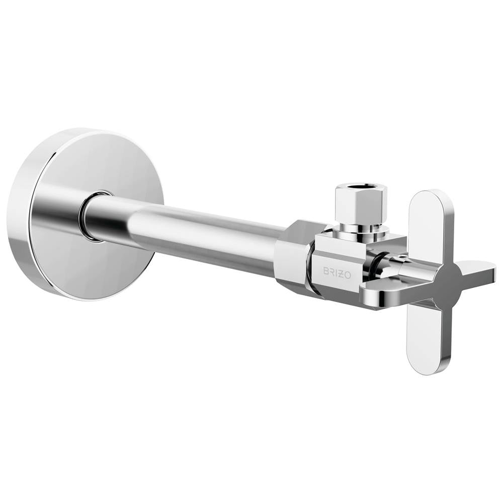 Brizo - Odin Angled Supply Stop Valve with Cross Handle - Chrome