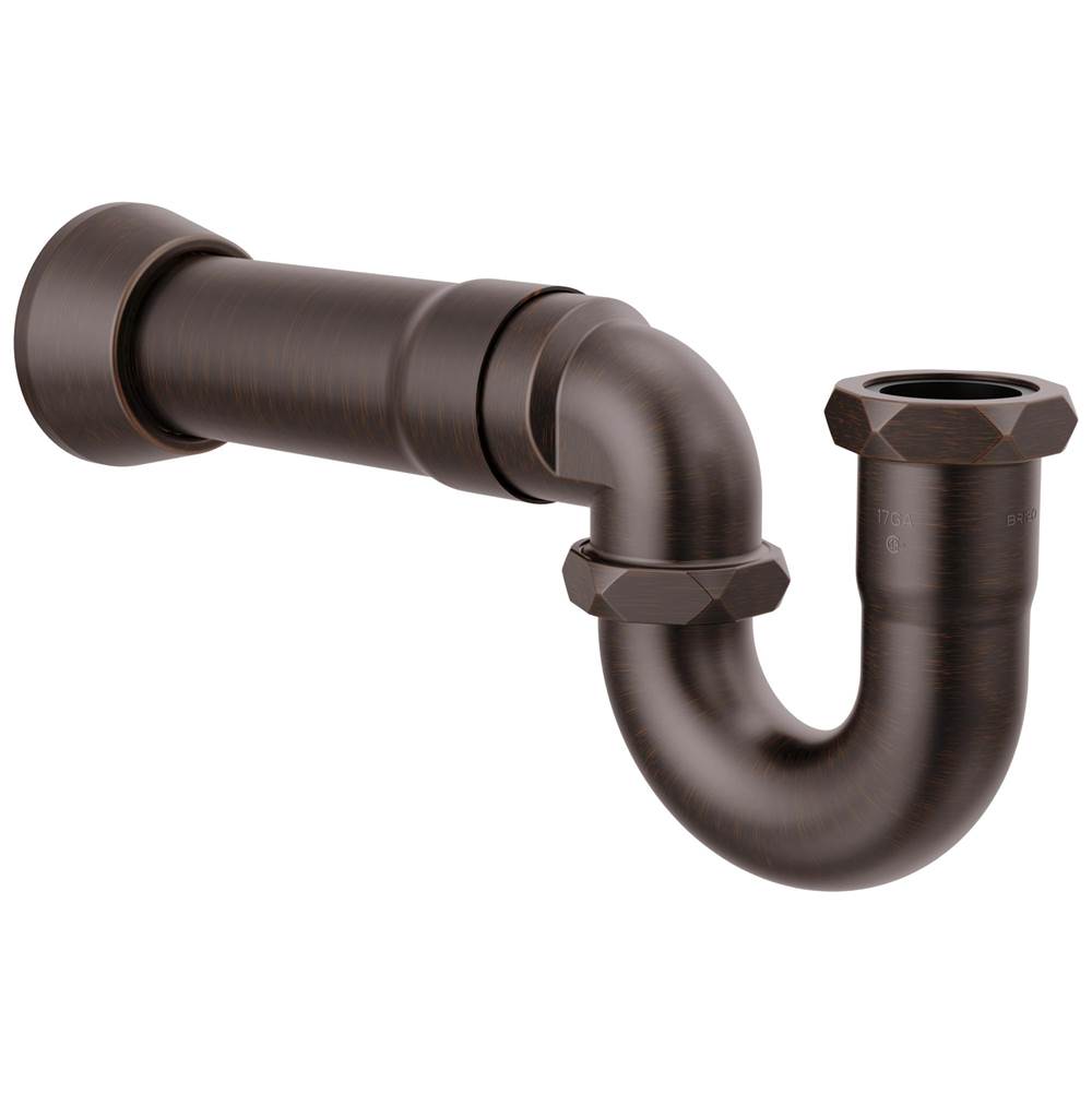 Brizo - Other 17-Gauge P-Trap with Flange - Venetian Bronze