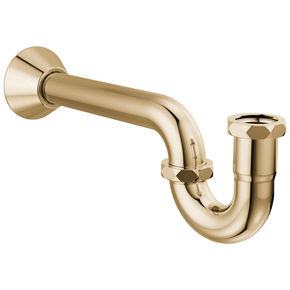 Brizo - Other 20-Gauge P-Trap with Flange - Polished Gold