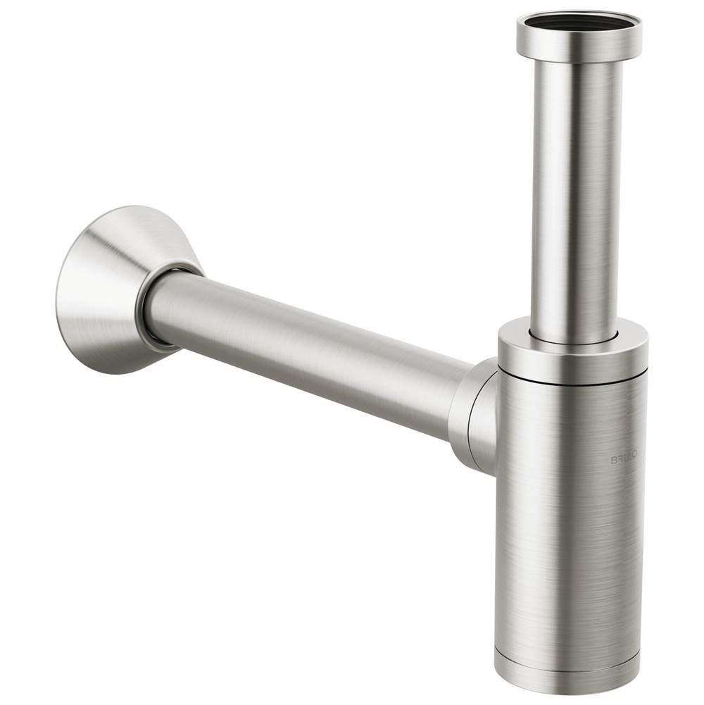 Brizo - Other Bottle Trap with Flange - Luxe Nickel