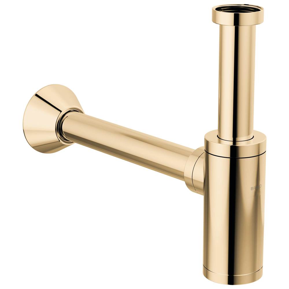Brizo - Other Bottle Trap with Flange - Polished Gold