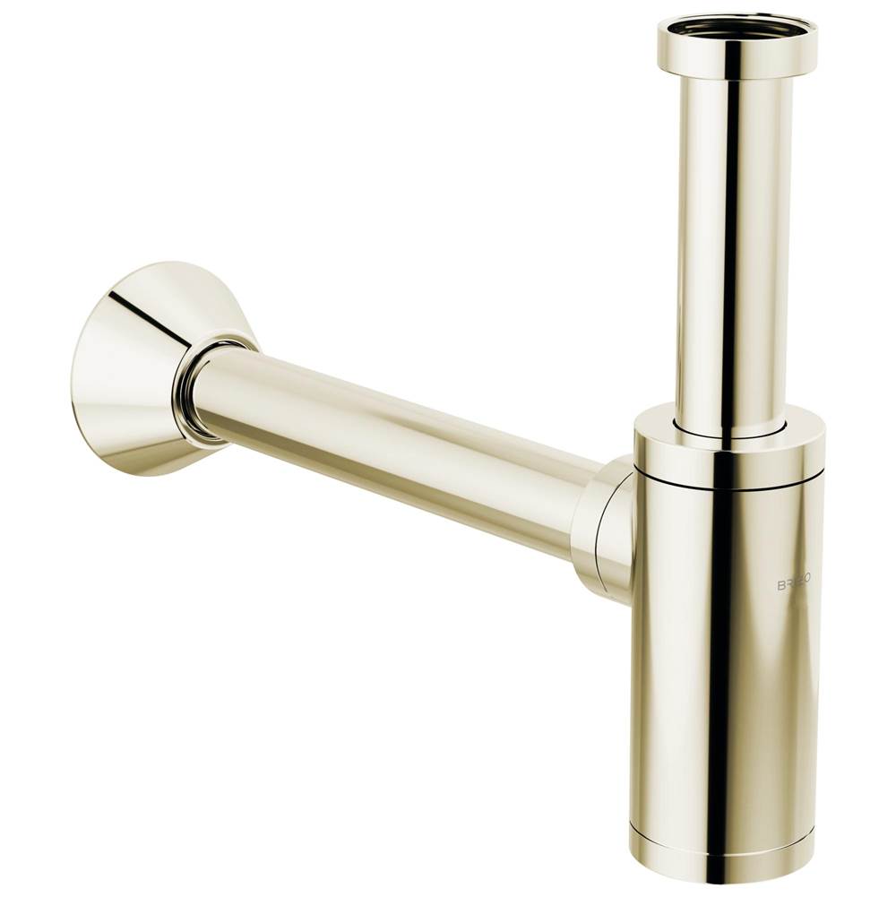 Brizo - Other Bottle Trap with Flange - Polished Nickel
