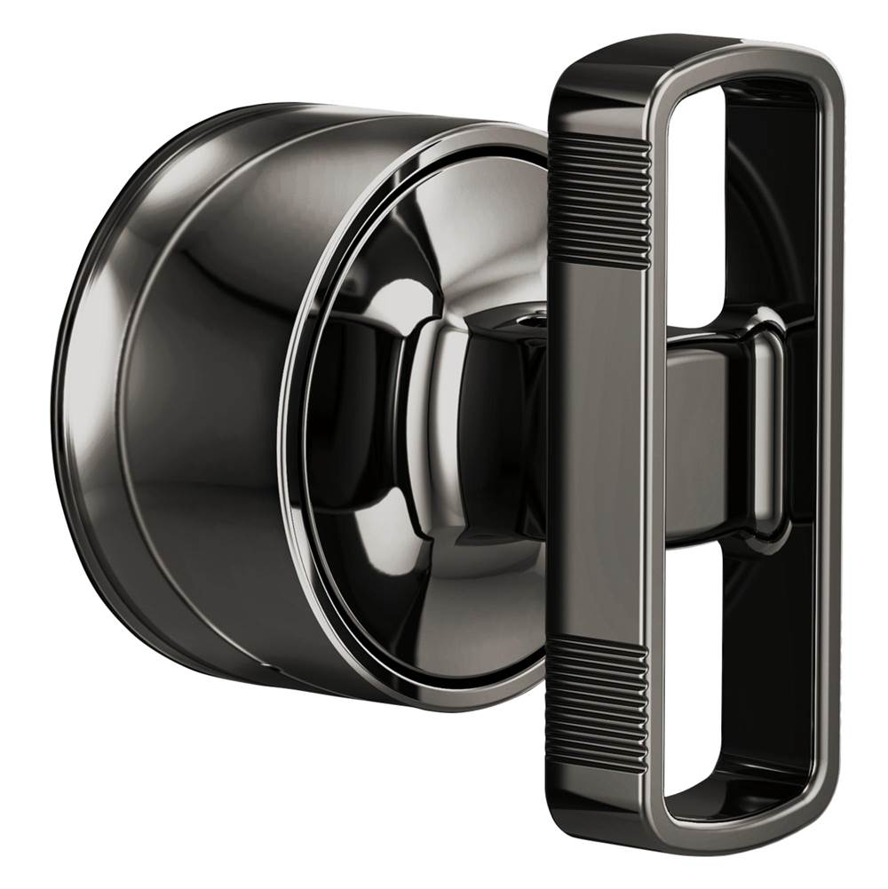 Brizo - Kintsu Sensori Thermostatic Valve Trim Knob Handle Kit - Brilliance Black Onyx