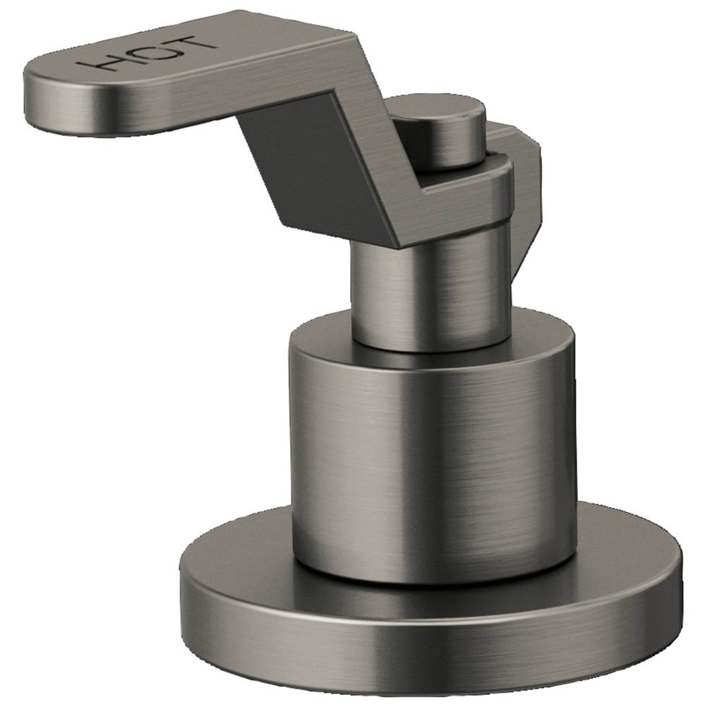 Brizo - Litze Widespread Lavatory Industrial Lever Handle Kit - Luxe Steel