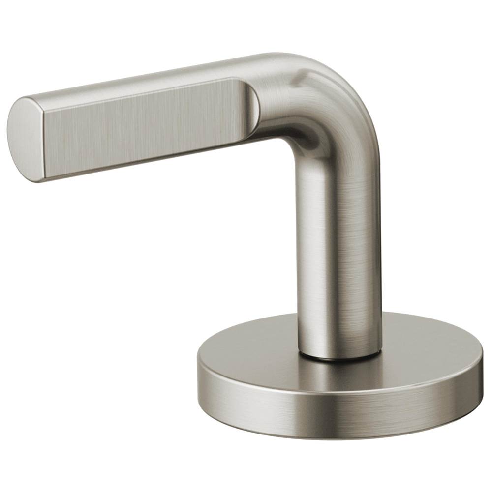 Brizo - Litze Widespread Lavatory Notch Lever Handle Kit - Luxe Nickel