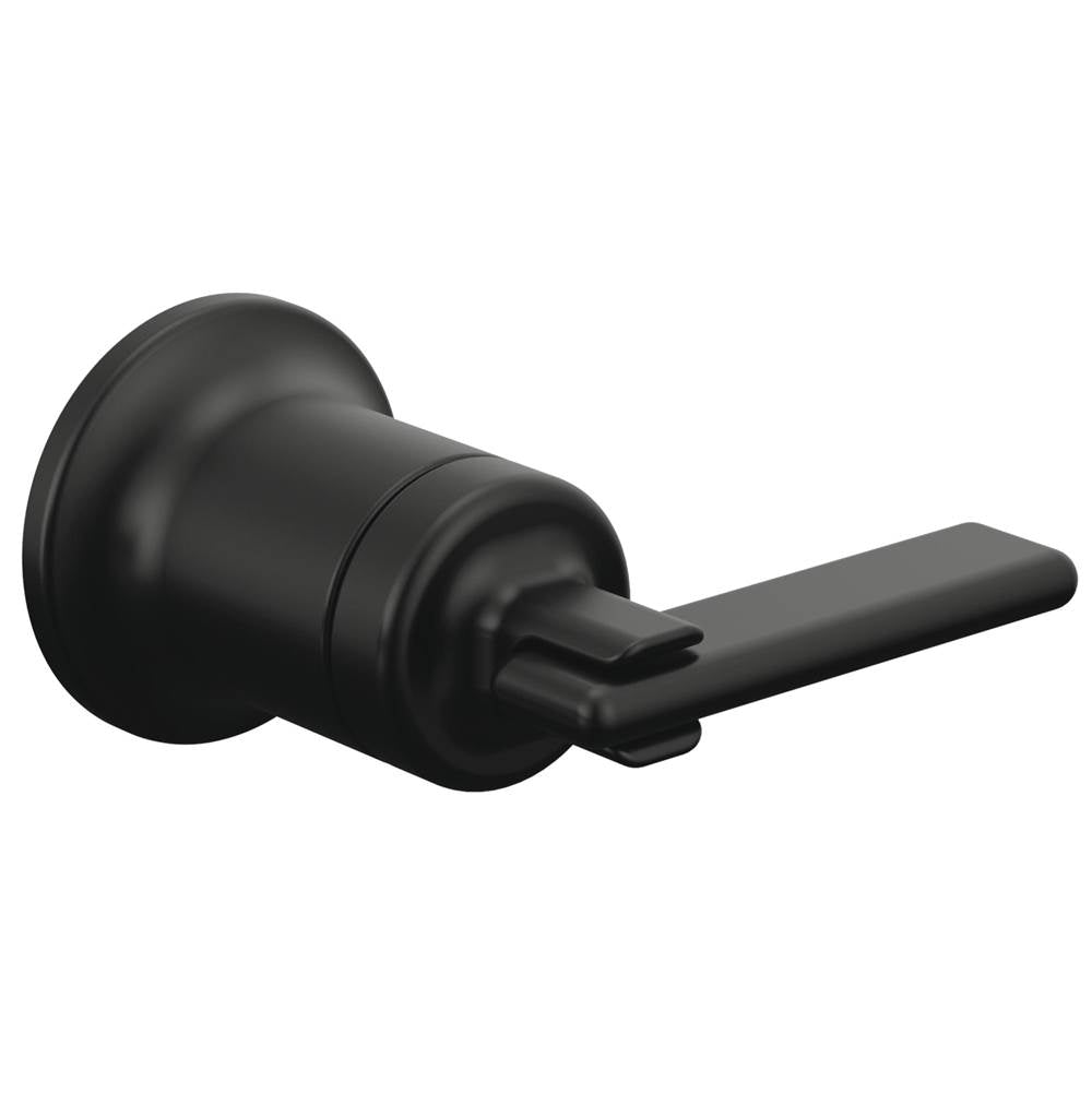 Brizo - AllariaE Two-Hole, Single-Handle Wall Mount Lavatory Faucet Lever Handle Kit - Matte Black