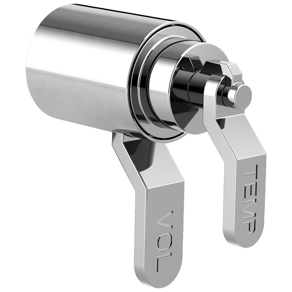 Brizo - Litze TempAssure Thermostatic Valve Trim Industrial Lever Handle Kit - Chrome