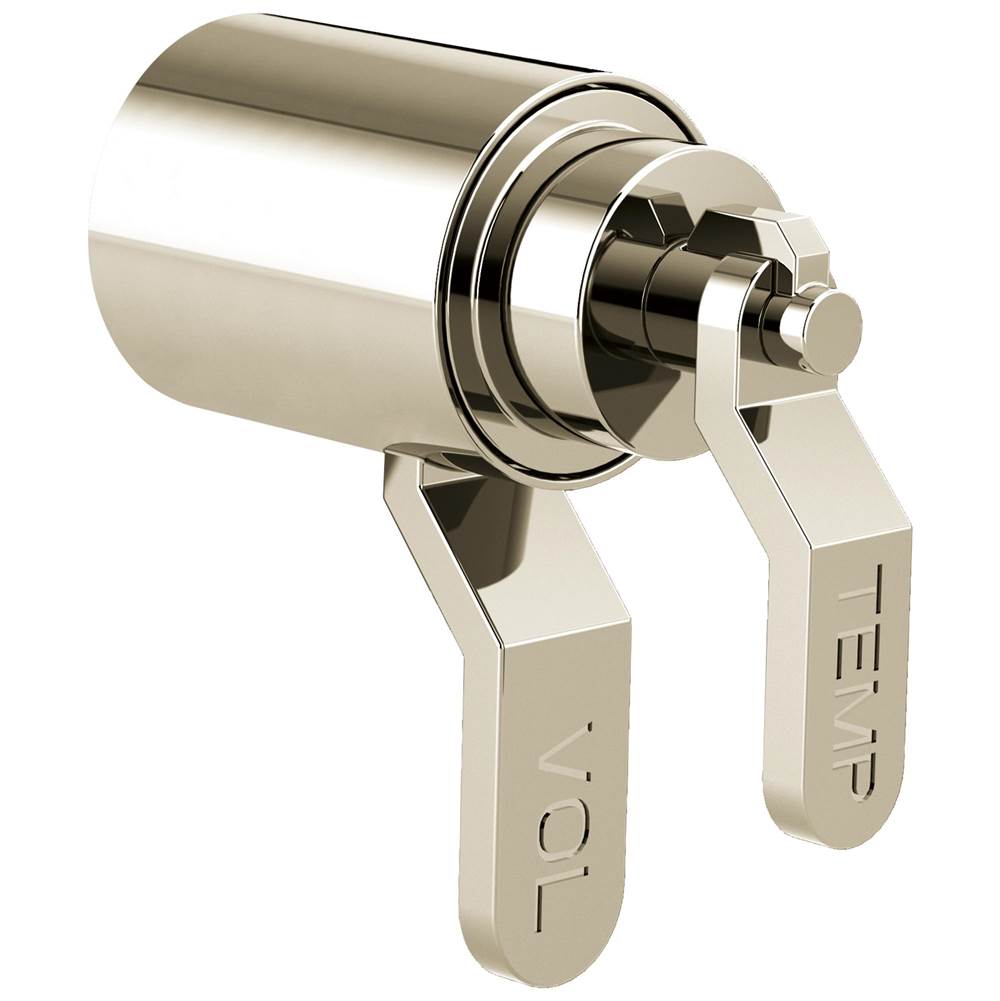 Brizo - Litze TempAssure Thermostatic Valve Trim Industrial Lever Handle Kit - Polished Nickel