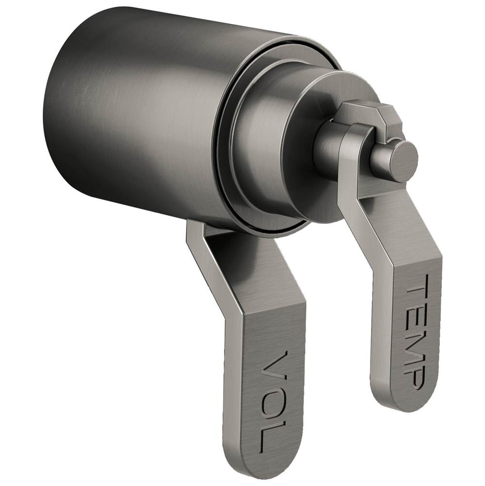 Brizo - Litze TempAssure Thermostatic Valve Trim Industrial Lever Handle Kit - Luxe Steel