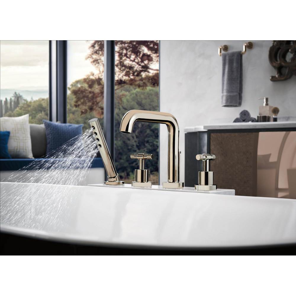 Litze Roman Tub Faucet T-Lever Handle Kit