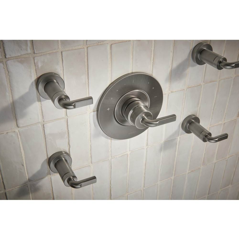 Litze Sensori Thermostatic Valve Trim Notch Lever Handle Kit