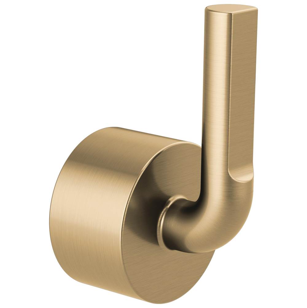 Brizo - Litze Single-Handle Floor Mount Tub Filler Notch Lever Handle Kit - Luxe Gold