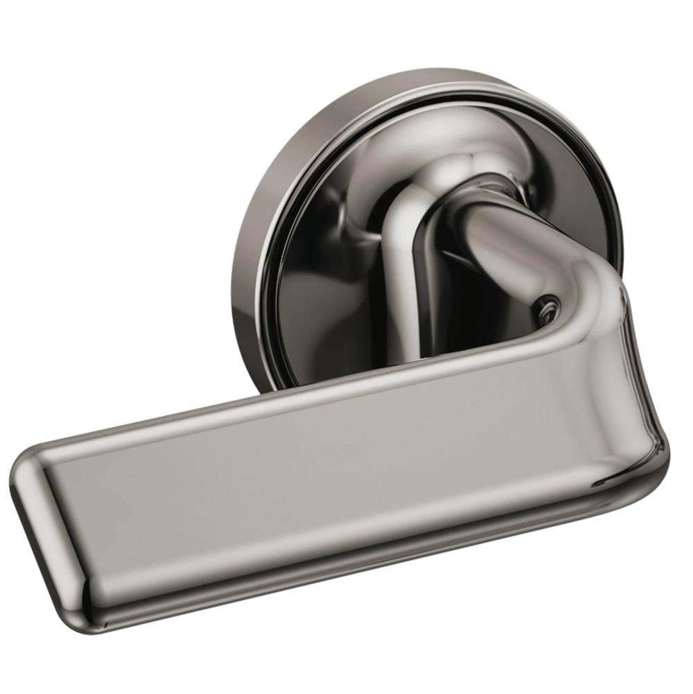 Brizo - AllariaE Two-Handle Wall Mount Tub Filler Twist Lever Handle Kit - Brilliance Black Onyx