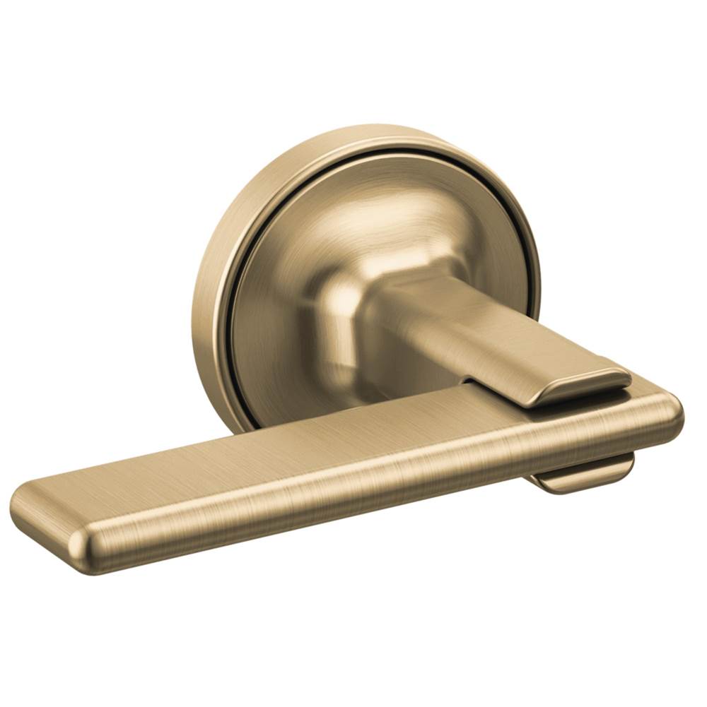Brizo - AllariaE Two-Handle Wall Mount Tub Filler Lever Handle Kit - Luxe Gold
