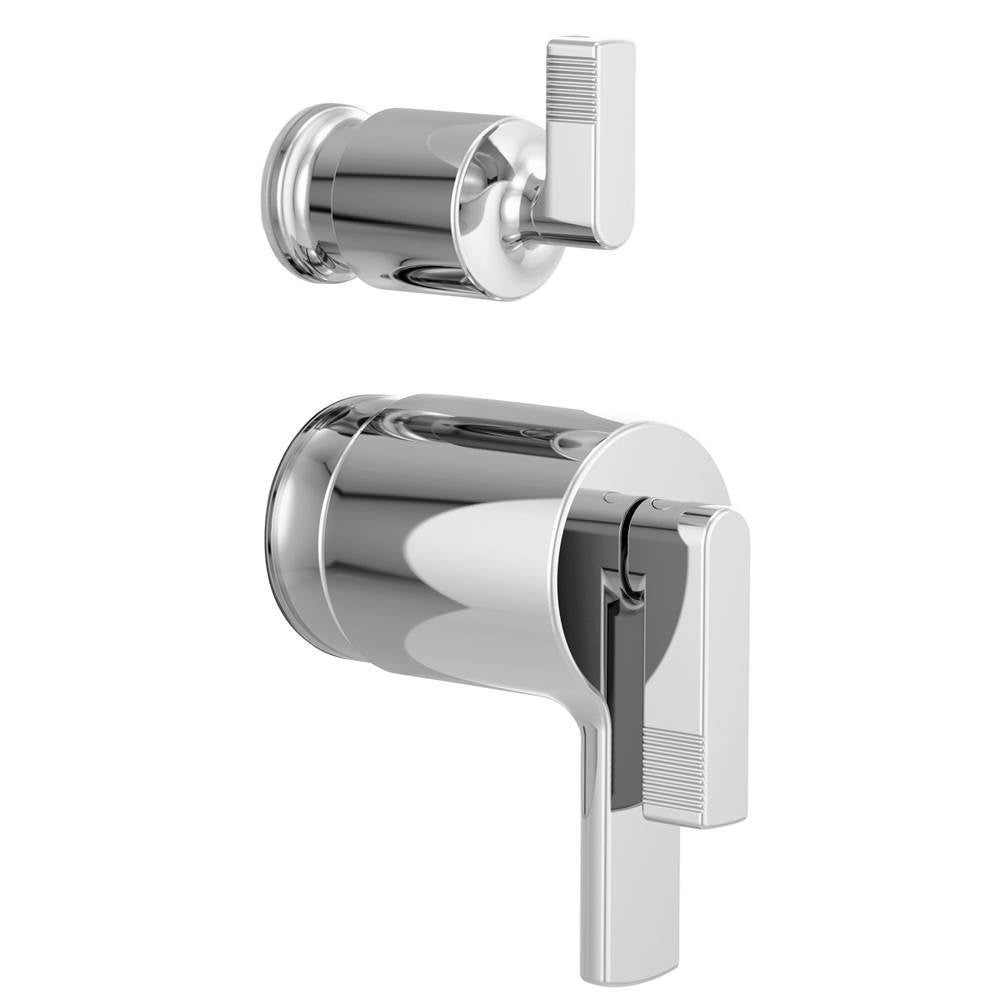 Brizo - Kintsu TempAssure Thermostatic Valve with Integrated Diverter Trim Lever Handle Kit - Chrome