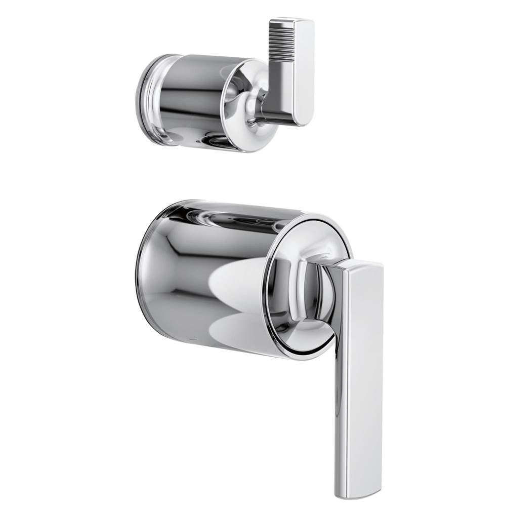 Brizo - Kintsu Pressure Balance Valve with Integrated Diverter Trim Lever Handle Kit - Chrome
