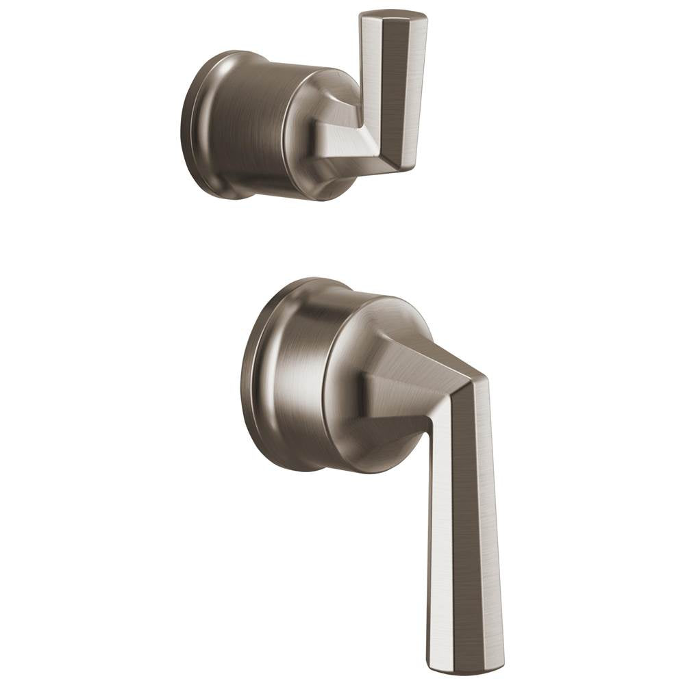 Brizo - BeauclereE Pressure Balance Valve with Integrated Diverter Trim Lever Handle Kit - Luxe Nickel