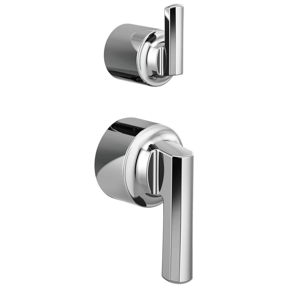 Brizo - LevoirE Pressure Balance Valve with Integrated Diverter Trim Lever Handle Kit - Chrome