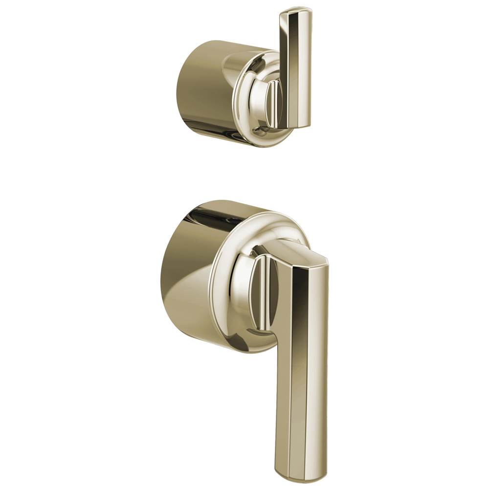 Brizo - LevoirE Pressure Balance Valve with Integrated Diverter Trim Lever Handle Kit - Polished Nickel