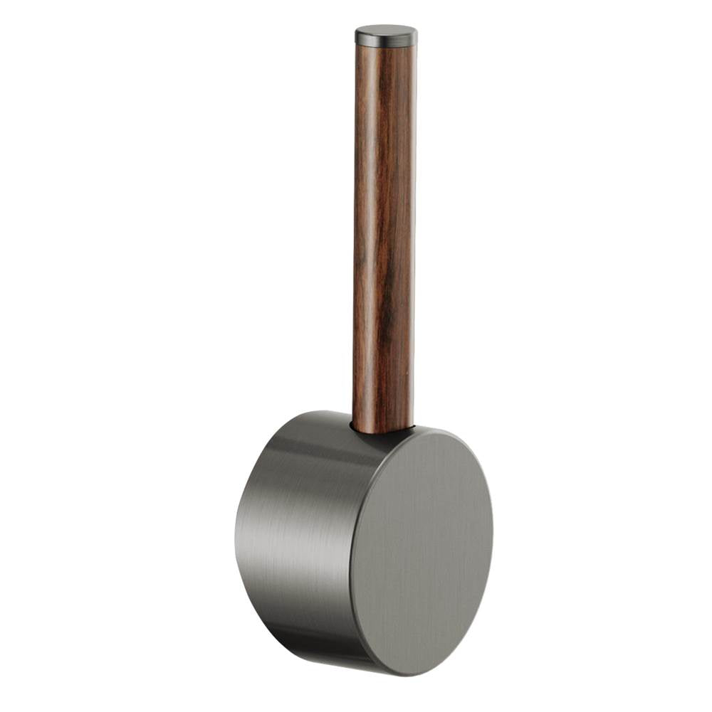 Brizo - Odin Bar Faucet Wood Lever Handle Kit - Luxe Steel With Wood
