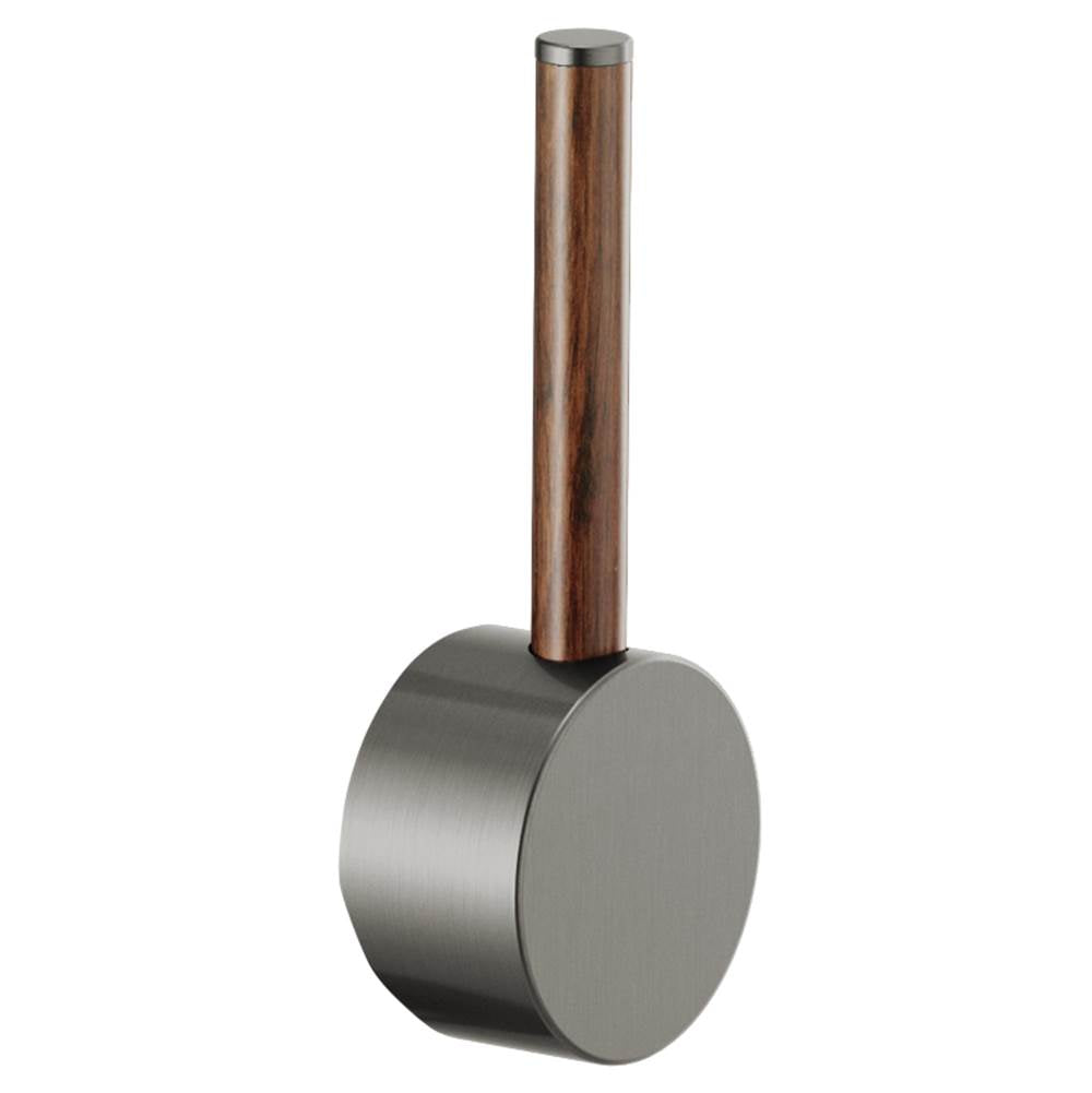 Brizo - Odin Pull-Down Faucet Wood Lever Handle Kit - Luxe Steel With Wood