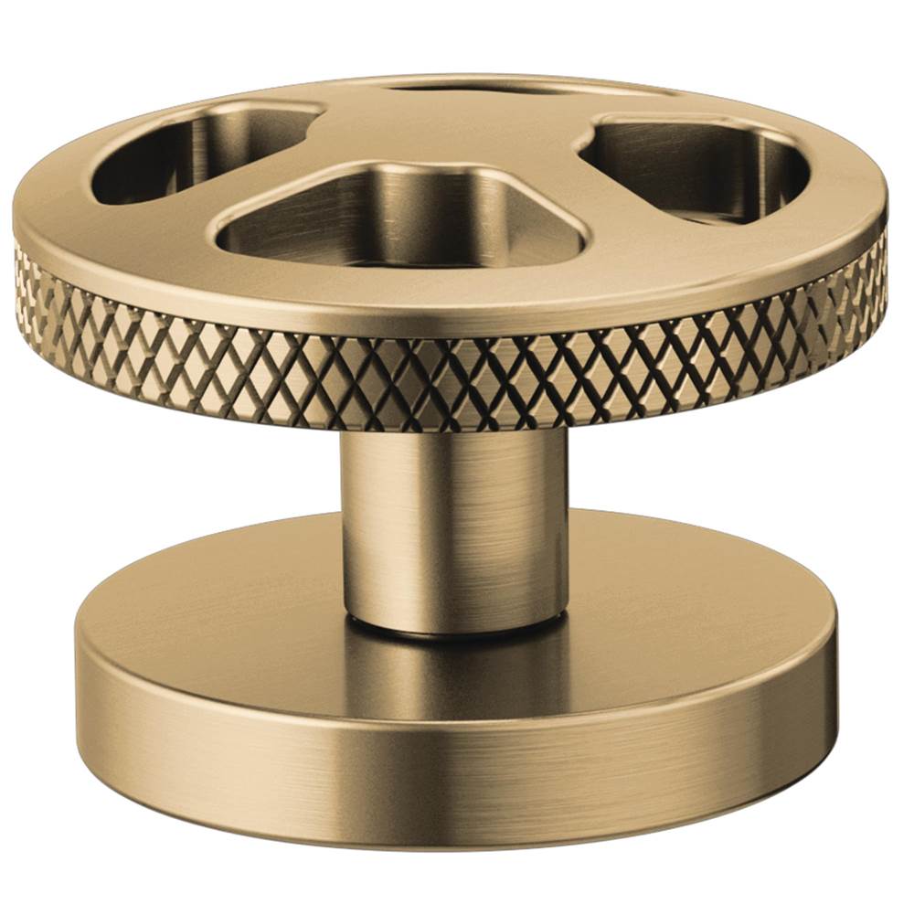Brizo - Litze Widespread Lavatory Wheel Handle Kit - Luxe Gold