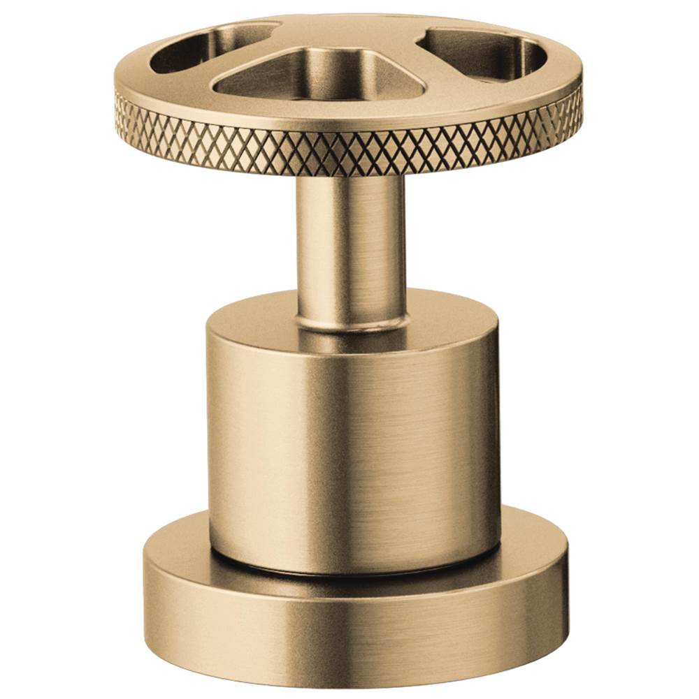 Brizo - Litze Roman Tub Faucet Wheel Handle Kit - Luxe Gold