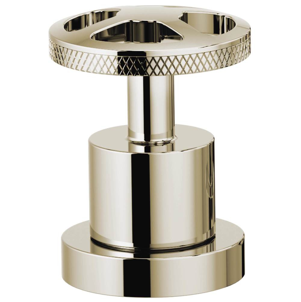 Brizo - Litze Roman Tub Faucet Wheel Handle Kit - Polished Nickel