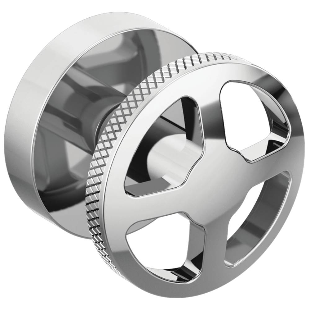 Brizo - Litze Two-Handle Wall Mount Tub Filler Wheel Handle Kit - Chrome