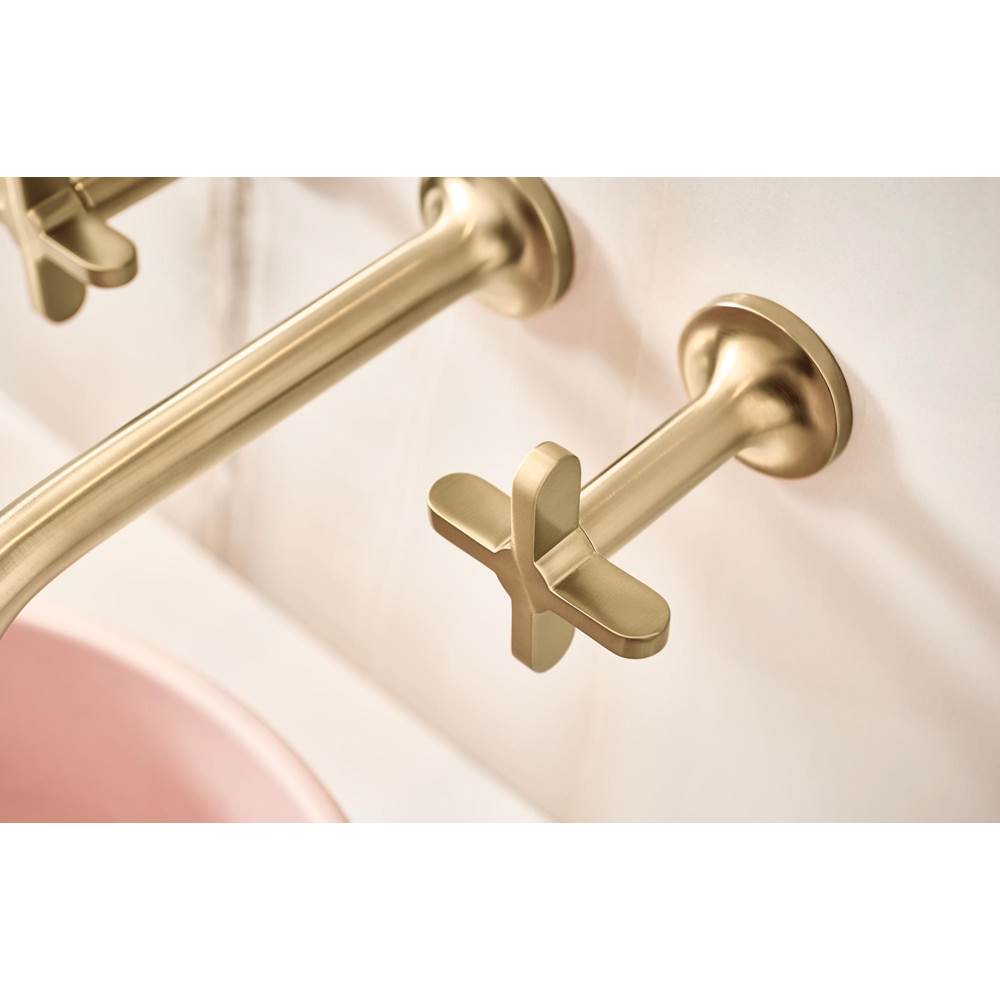 Jason Wu for BrizoE Wall Mount Lavatory Cross Handles
