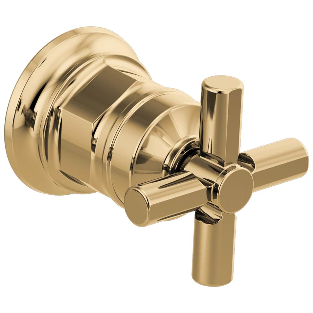 Brizo - Invari Wall Mount Lavatory Cross Handle Kit - Polished Gold
