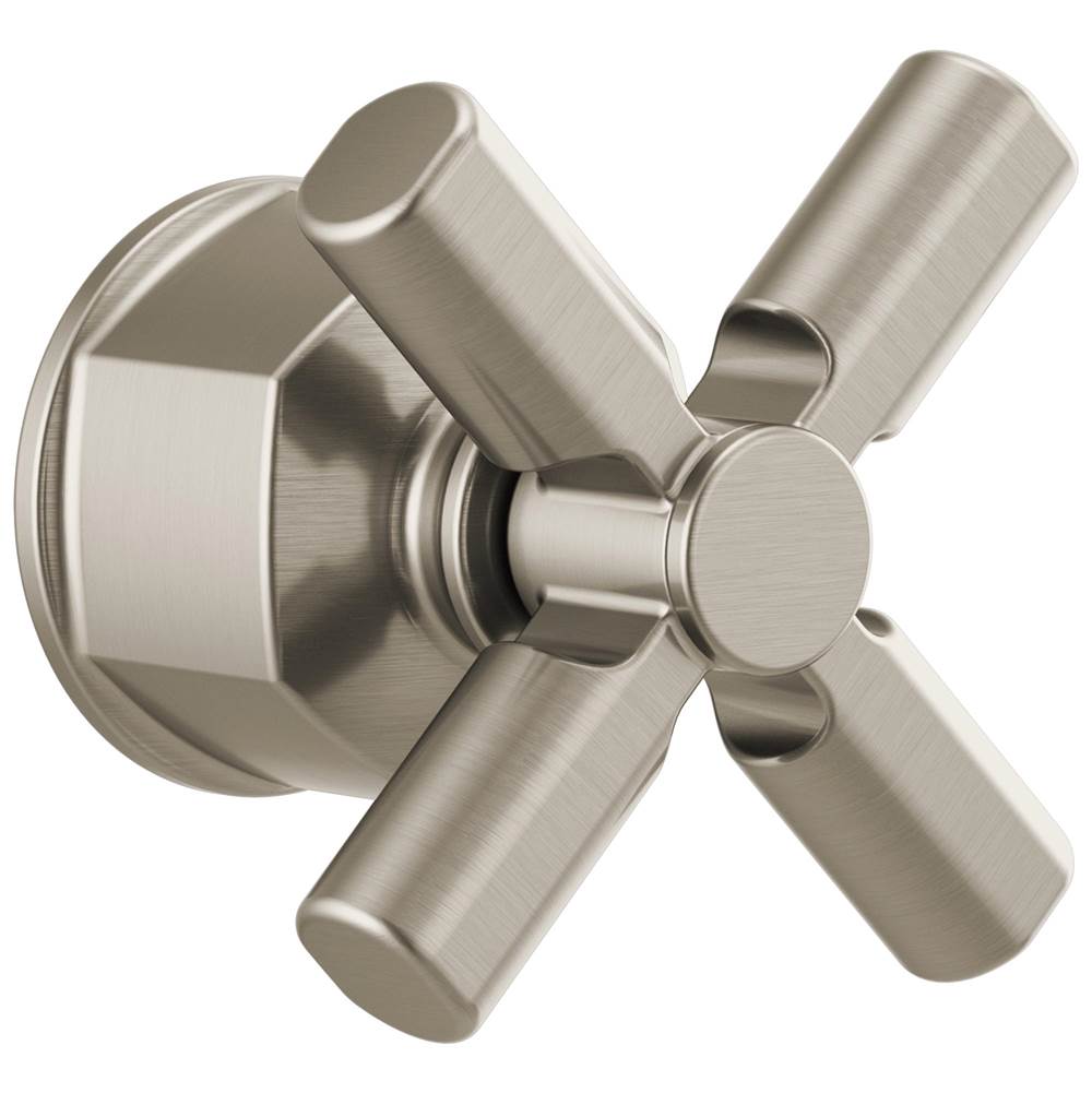 Brizo - Invari Pressure Balance Valve Trim Cross Handle Kit - Luxe Nickel