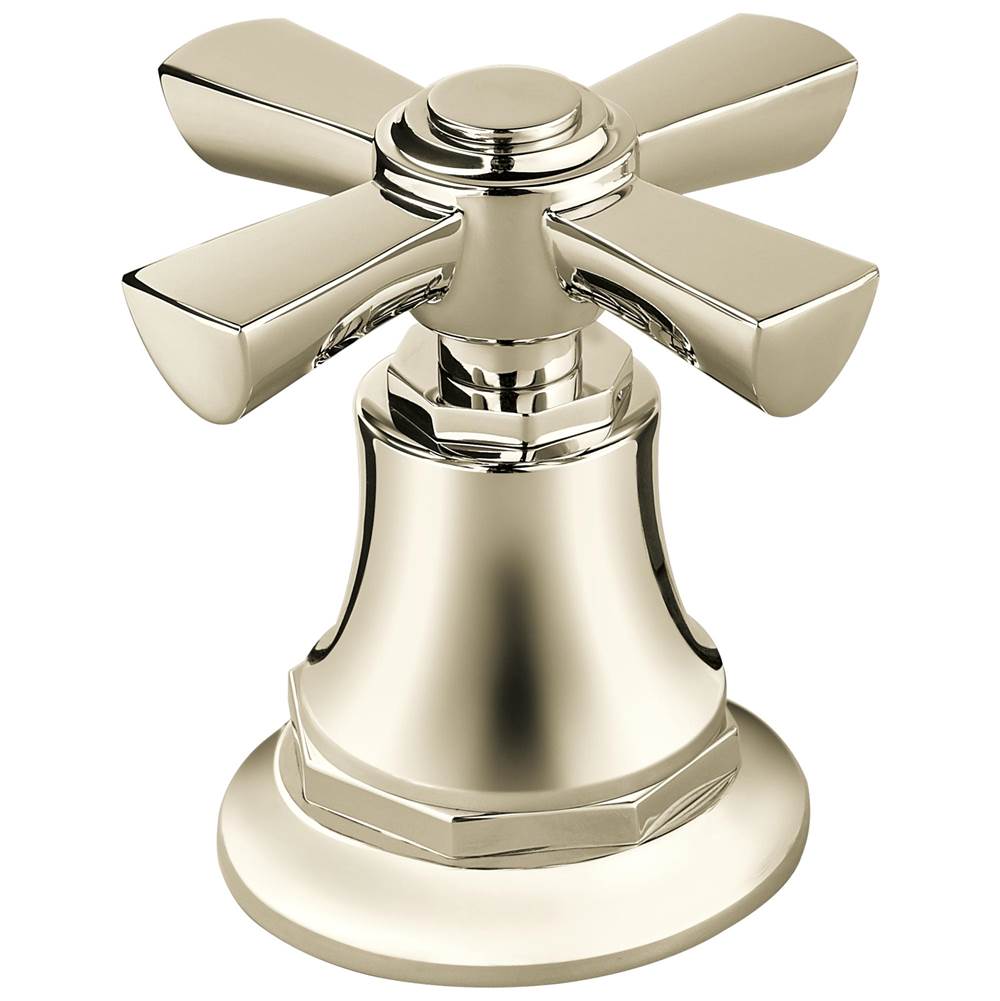 Brizo - Rook Roman Tub Faucet Cross Handle Kit - Polished Nickel