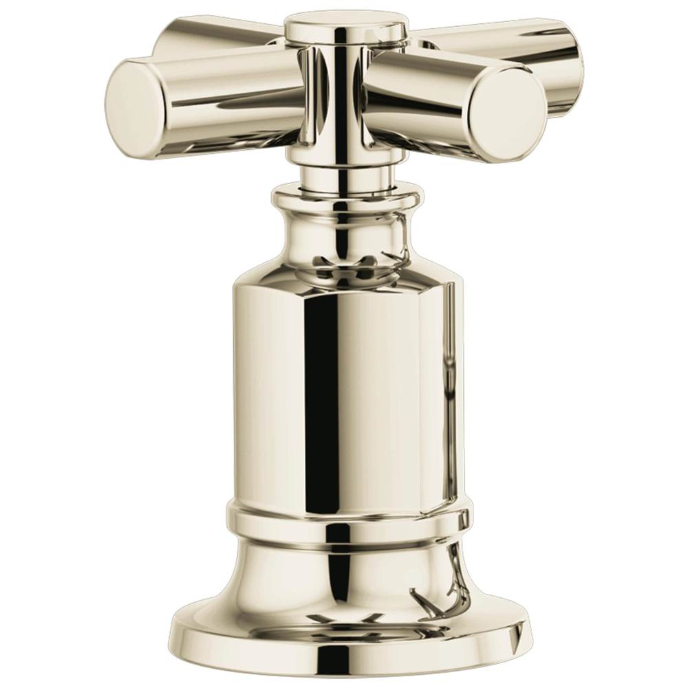Brizo - Invari Roman Tub Faucet Cross Handle Kit - Polished Nickel