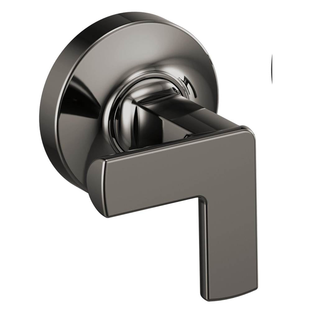 Brizo - Kintsu Two-Handle Wall Mount Tub Filler Cross Handle Kit - Brilliance Black Onyx