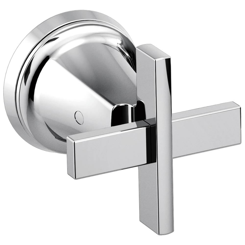 Brizo - LevoirE Two-Handle Wall Mount Tub Filler Cross Handle Kit - Chrome