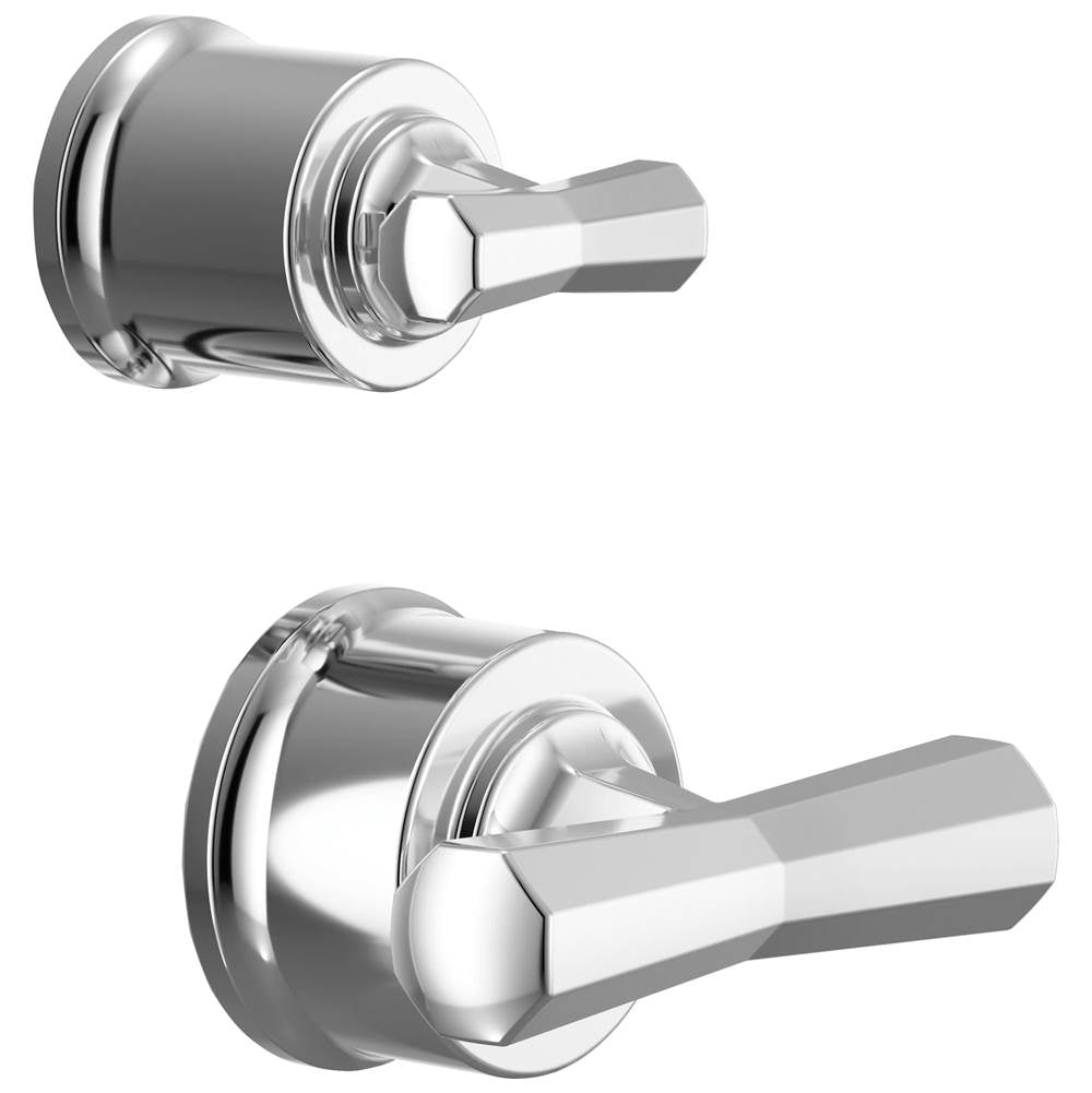 Brizo - BeauclereE Pressure Balance Valve with Integrated Diverter Trim Cross Handle Kit - Chrome