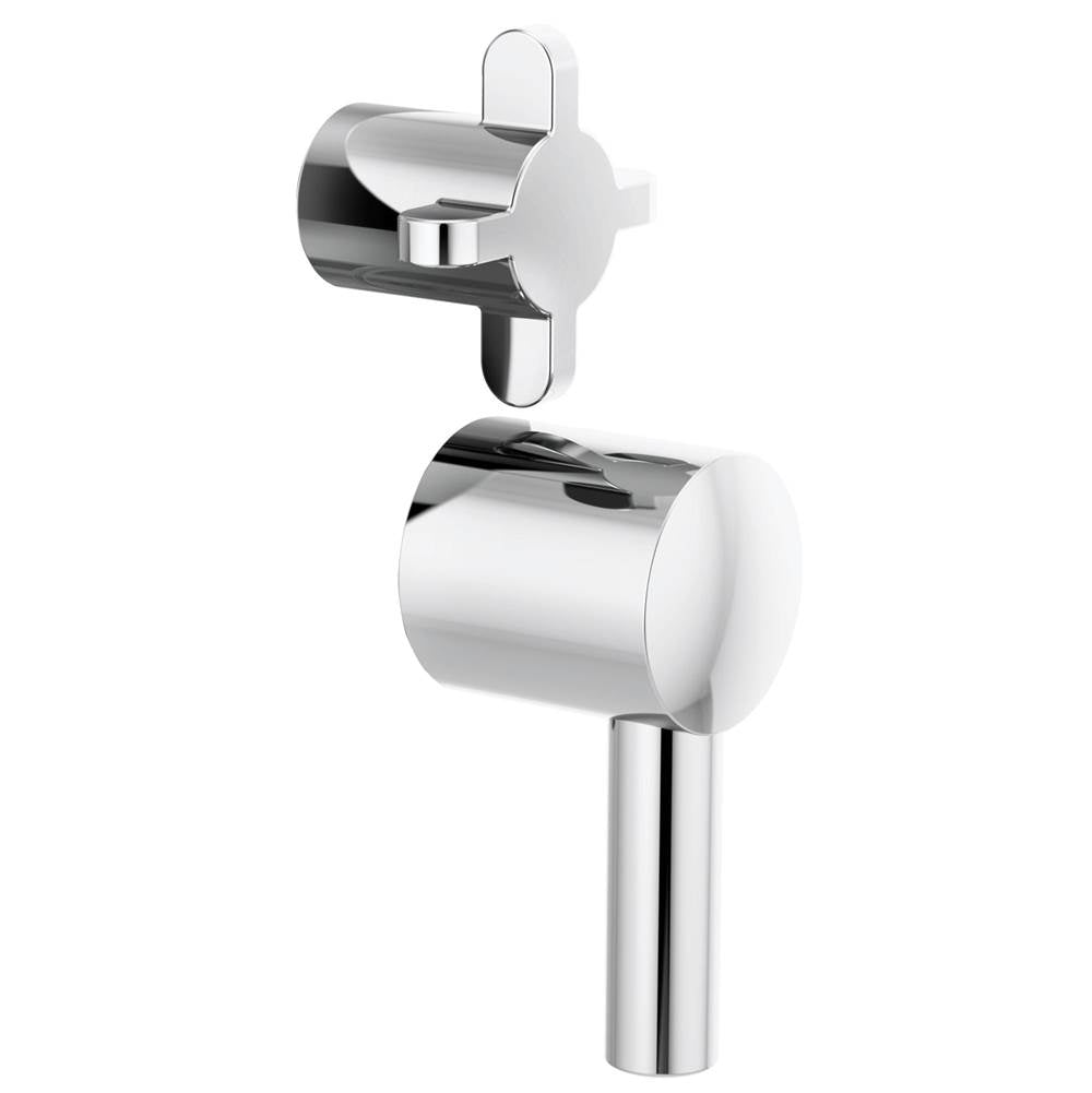 Brizo - Odin Pressure Balance Integrated Trim Cross Handles - Chrome