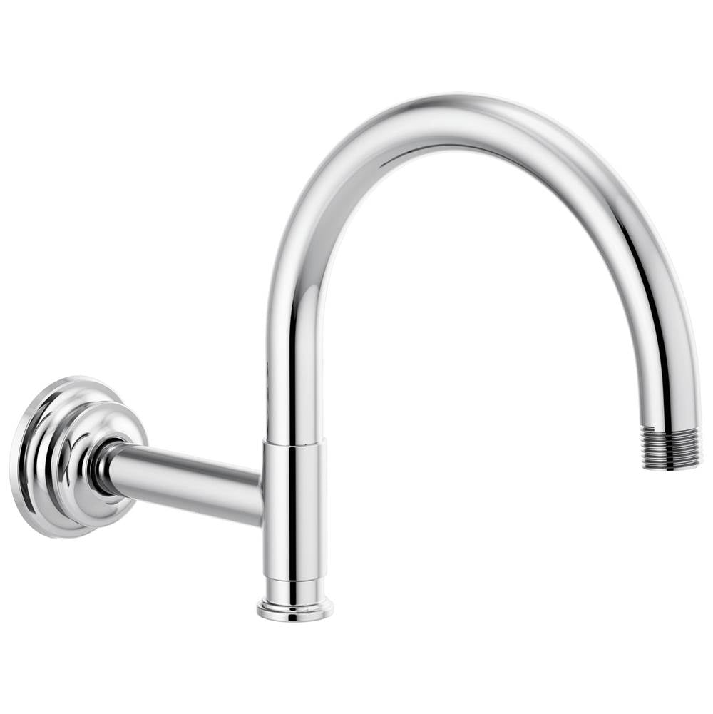 Brizo - Invari 12 1/8'' Arc Shower Arm And Flange - Chrome