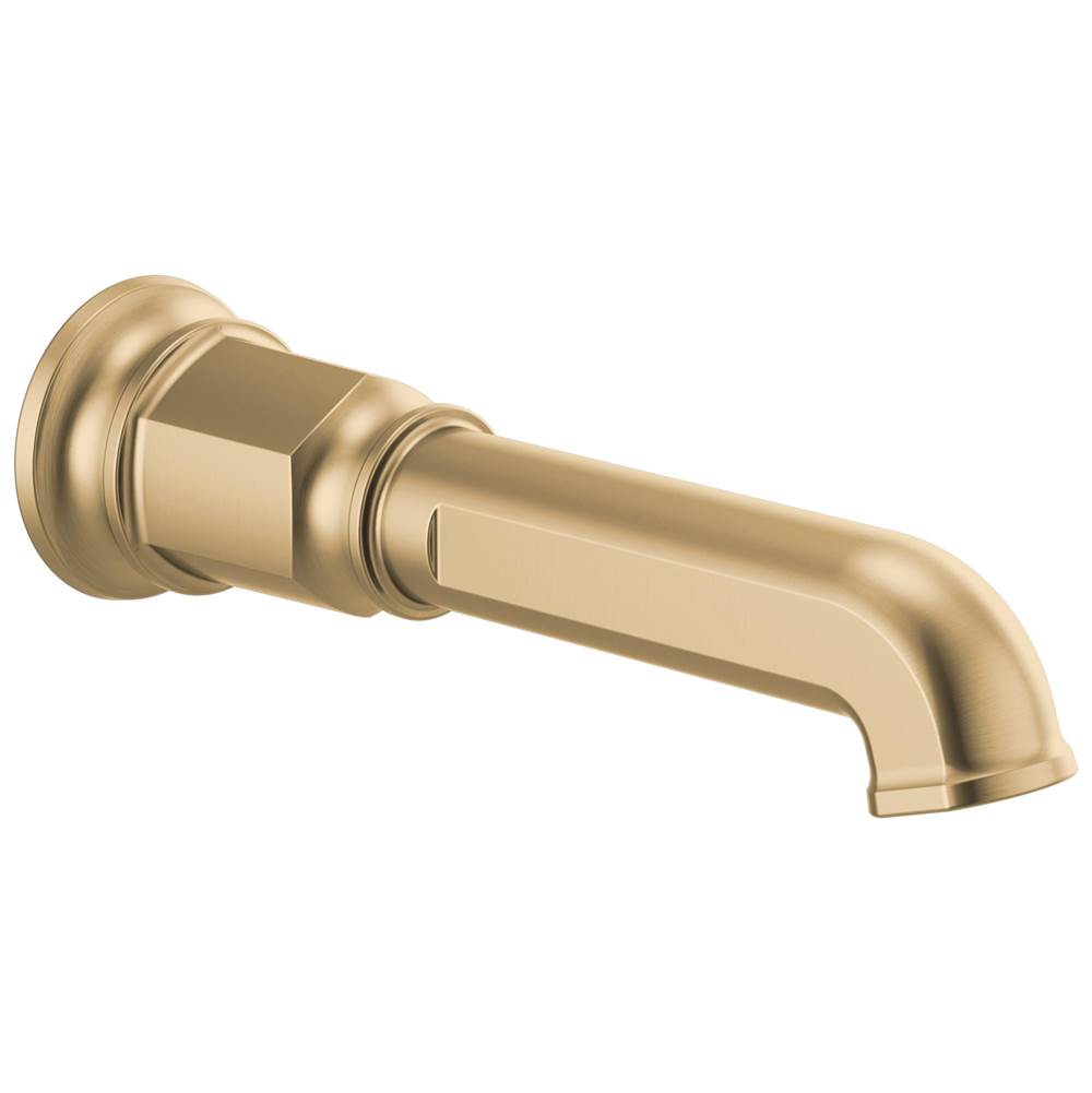 Brizo - Invari Non-Diverter Tub Spout - Luxe Gold